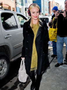 Kate Bosworth is spotted out & about at the Sundance Film Festival in Park City, Utah, on January 24, 2011