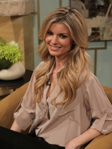 Supermodel Marisa Miller visits the set of Access Hollywood Live on January 27, 2011