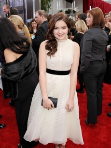 “Modern Family’s” Ariel Winter arrives at the 17th Annual Screen Actors Guild Awards held at The Shrine Auditorium in LA on January 30, 2011

