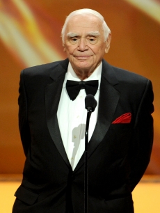 Ernest Borgnine accepts the Lifetime Achievement Award during the 17th Annual Screen Actors Guild Awards held at The Shrine Auditorium on January 30, 2011