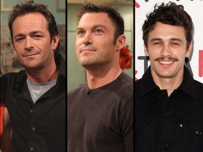 Luke Perry, Brian Austin Green, James Franco Luke Perry, Brian Austin Green, James Franco