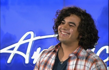 Chris Medina auditions in Milwaukee on “American Idol,” Jan. 26, 2011