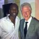 Chad Ochocinco and Bill Clinton in Miami, Jan. 20, 2011