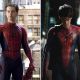 Tobey Maguire and Andrew Garfield as Spider-Man