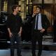 Mark Zuckerberg and Jesse Eisenberg on “Saturday Night Live” on January 29, 2011