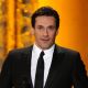 Jon Hamm speaks onstage during the 17th Annual Screen Actors Guild Awards held at The Shrine Auditorium, Los Angeles, January 30, 2011