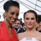 Access Hollywood’s Shaun Robinson with Natalie Portman at The Screen Actors Guild Awards, Los Angeles, Jan. 30, 2011