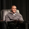 Reggie Bush of the New Orleans Saints attends the EA Sports Madden Bowl XLV at The Glass Cactus in Grapevine, Texas, on February 3, 2011   