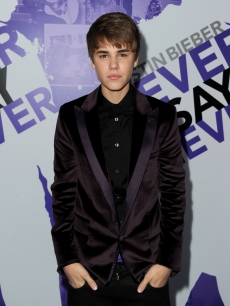 Justin Bieber arrives at the premiere of Paramount Pictures’ “Justin Bieber: Never Say Never” held at Nokia Theater L.A. Live, Los Angeles, February 8, 2011