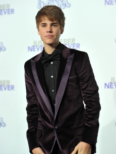 Justin Bieber arrives at the premiere of “Never Say Never” held at Nokia Theater L.A. Live in Los Angeles on February 8, 2011
