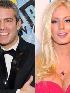 Bravo’s Andy Cohen / Heidi Montag