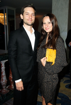 Tobey Maguire and wife Jennifer Meyer step out at the 14th annual Unforgettable Evening benefiting EIF’s WCRF in Beverly Hills, Calif., on February 10, 2011