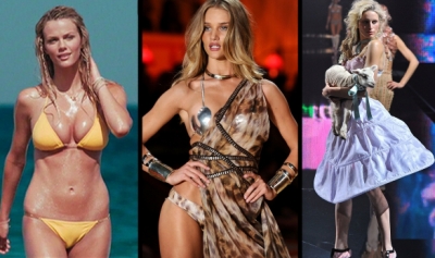 Brooklyn Decker, Rosie Huntington Whiteley and Karolina Kurkova
