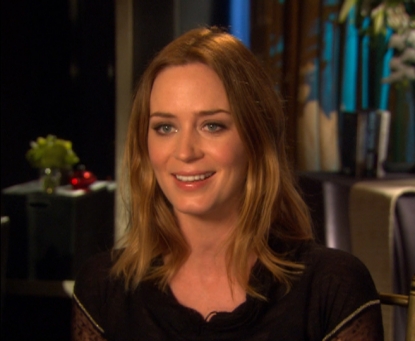 Emily Blunt chats with Access at the junket for “The Adjustment Bureau” in NYC on February 11, 2011