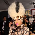 Nicki Minaj arrives at The 53rd Annual Grammy Awards held at Staples Center in LA on February 13, 2011 
