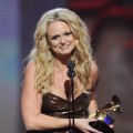 Miranda Lambert was all smiles as she won the Grammy for Best Female Vocal Country Performance for her song “The House That Built Me” at the 53rd Annual Grammy Awards on February 13, 2011