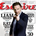 Liam Neeson on the March 2011 cover of Esquire magazine