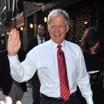 David Letterman greets fans outside “The Late Show with David Letterman” at the Ed Sullivan Theater, NYC, June 21, 2010