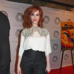 Christina Hendricks attends the “All-Star Superman” premiere screening at The Paley Center for Media on February 14, 2011 in New York City