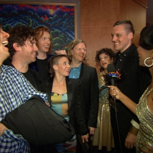 2011 Grammy Awards Backstage: Arcade Fire - ‘We Got All The Underdog Votes’ To Win Album Of The Year
