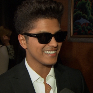 2011 Grammy Awards Backstage: Bruno Mars Reacts To Esperanza Spalding Taking Home Best New Artist
