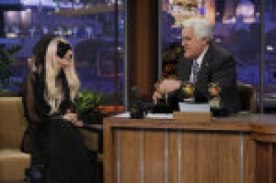 Lady Gaga on “The Tonight Show with Jay Leno,” Feb. 14, 2011