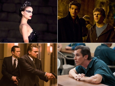 “The Black Swan”/“The Social Network”/“Inception”/“The Fighter”