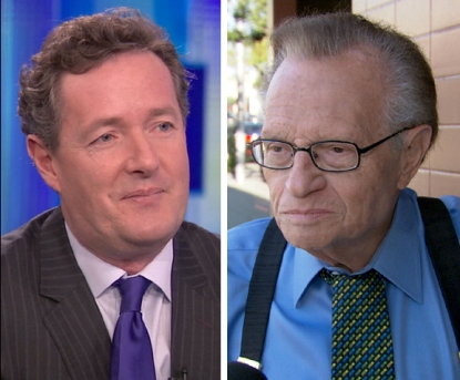 Piers Morgan, Larry King