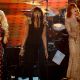 Christina Aguilera, Jennifer Hudson and Florence Welch perform during a tribute to Aretha Franklin at the Grammy Awards held at Staples Center on February 13, 2011 in Los Angeles