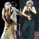 Lady Gaga at the Grammys in 2011, Madonna in 1989 in LA