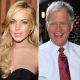 Lindsay Lohan, David Letterman
