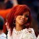 Rihanna attends the 2011 NBA All-Star game at Staples Center in Los Angeles on February 20, 2011