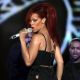 Rihanna performs during the 2011 NBA All-Star game halftime show at Staples Center in Los Angeles on February 20, 2011 