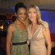 Access Hollywood’s Shaun Robinson with Celine Dion, Feb. 2011
