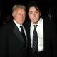 Martin Sheen & Charlie Sheen backstage at the 2006 Primetime Emmy Awards in LA