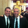 AccessHollywood.com’s Jeremy Blacklow and Access’ Scott “Movie” Mantz at the 2011 Oscars in Hollywood
