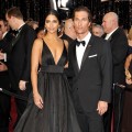 Matthew McConaughey and Camila Alves arrive at the 83rd Annual Academy Awards held at the Kodak Theatre in Hollywood, Calif., on February 27, 2011