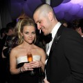 Reese Witherspoon and fiance Jim Toth attend the 2011 Vanity Fair Oscar Party Hosted by Graydon Carter at the Sunset Tower Hotel, West Hollywood, on February 27, 2011