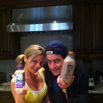 Charlie Sheen and one of his “goddesses,” Rachel, in a TwitPic posted to Charlie’s account on March 1, 2011