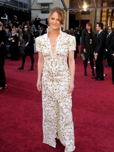 Melissa Leo arrives at the 83rd Annual Academy Awards held at the Kodak Theatre in Hollywood on February 27, 2011 