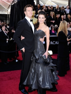 Armie Hammer and Elizabeth Chambers arrive at the 83rd Annual Academy Awards held at the Kodak Theatre in Hollywood, Calif., on February 27, 2011