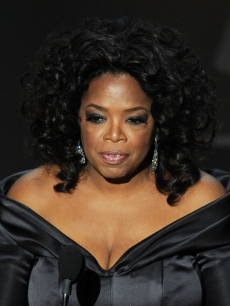 Oprah Winfrey presents Best Documentary onstage during the 83rd Annual Academy Awards in Hollywood, Calif., on February 27, 2011