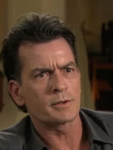Charlie Sheen appears in an interview on NBC’s the “Today” show on February 28, 2011