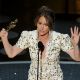 Melissa Leo accepts the award for Best Actress in a Supporting Role for “The Fighter” during the 83rd Annual Academy Awards held at the Kodak Theatre, Hollywood, Calif., on February 27, 2011