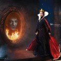 As the Spirit of the Magic Mirror, Alec Baldwin joins Olivia Wilde as the Evil Queen from “Snow White and the Seven Dwarfs,” 2011
