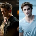Shiloh Fernandez as Peter and Robert Pattison as Edward
