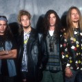 Mike Starr, Layne Staley, Sean Kinney and Jerry Cantrell of Alice in Chains, 1990