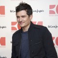 Orlando Bloom presents the new Orange Boss Man’ fragrance at El Corte Ingles store in Madrid, Spain on March 16, 2011 