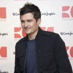 Orlando Bloom presents the new Orange Boss Man’ fragrance at El Corte Ingles store in Madrid, Spain on March 16, 2011 
