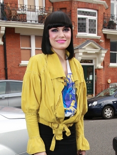 Jessie J steps out at BBC Maida Vale Studios in London, England on March 4, 2011